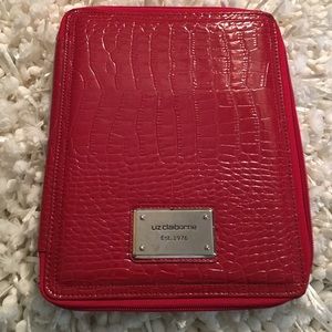 AUTHENTIC LIZ CLAIBORNE IPAD CASE - RED