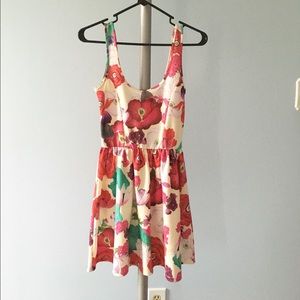 Floral summer dress, size Small