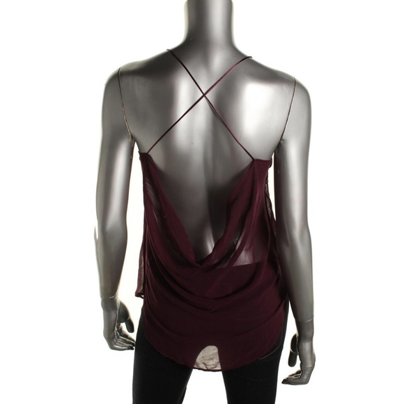 NEW-Zara- womens  chiffon studded blouse-M