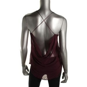 NEW-Zara- womens  chiffon studded blouse-M