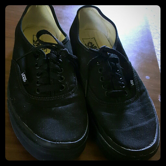 Black Vans