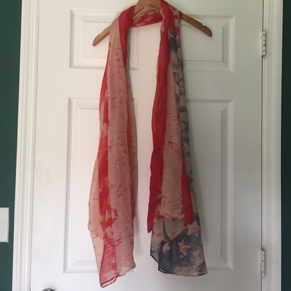 Fourth of July boho scarf!
