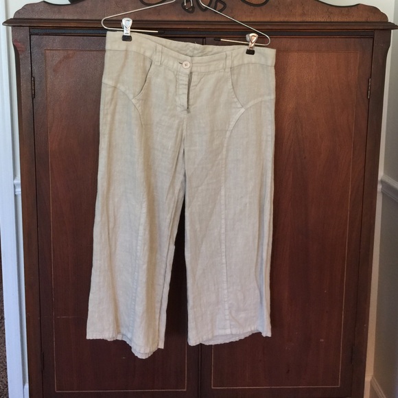 Anthropologie cropped pants