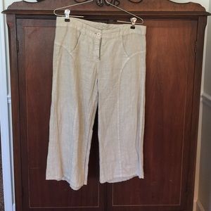 Anthropologie cropped pants