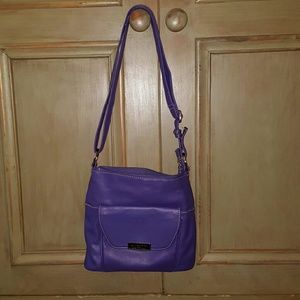 Purple crossbody rosetti purse