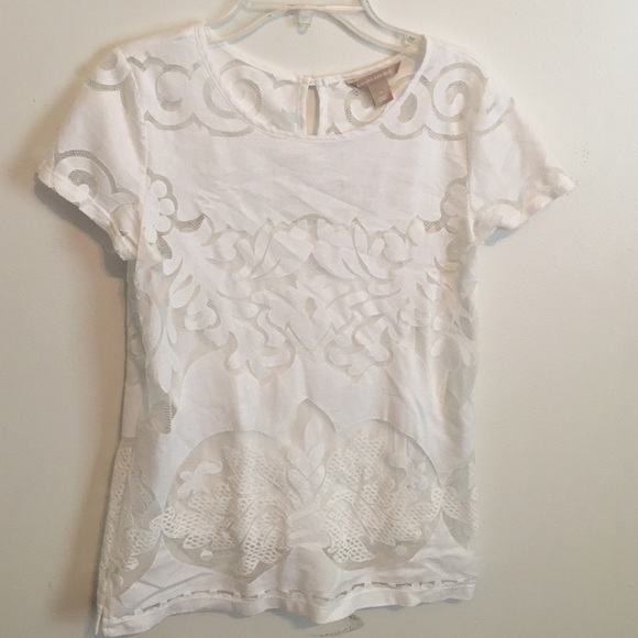 Banana Republic Lacy Top