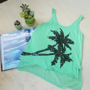 °○SALE Express sequin palm tank