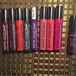 8 NYX LIP SUEDE & 1 Crème