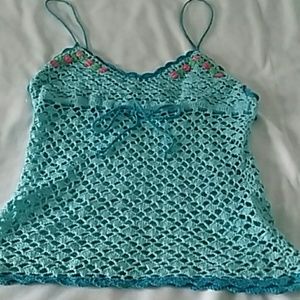 Crocheted top