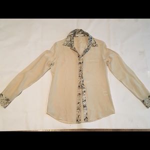 White equipment shirt