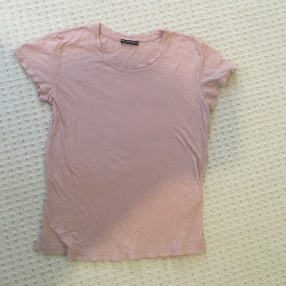 RESERVED brandy melvilled pink/mauve t-shirt