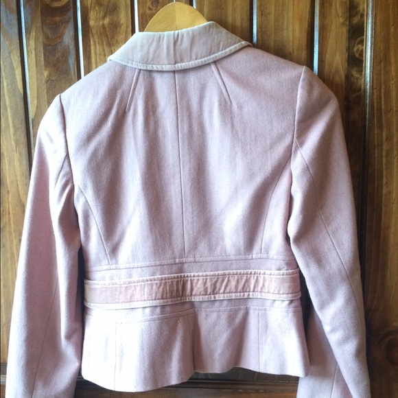 Ann Taylor LOFT Blush Wool Velvet - Picture 2 of 2