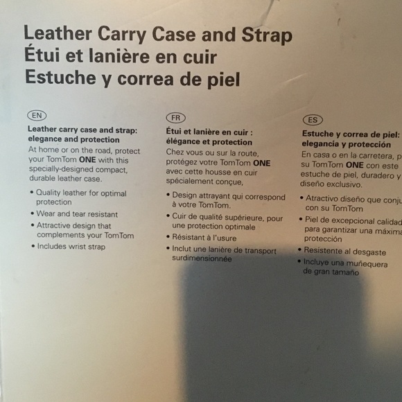 Tomtom Leather Carry Case - Picture 2 of 4