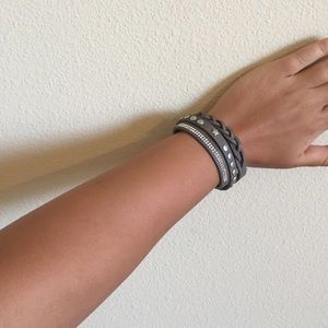 Leather bracelet