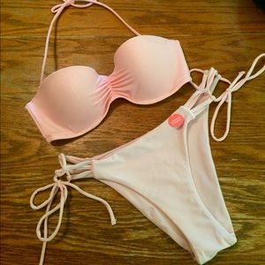 VS light push-up bandeau swim top