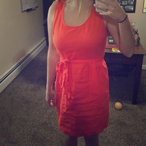 NWOT Ann Taylor LOFT orange dress size 2