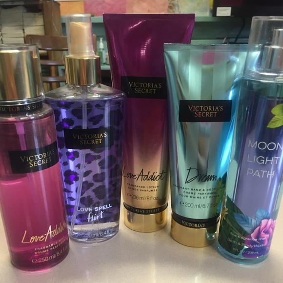 Victoria Secrets fragrance and lotion