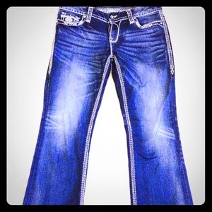 ROCK REVIVAL JILLIAN EASY BOOT STRETCH JEAN