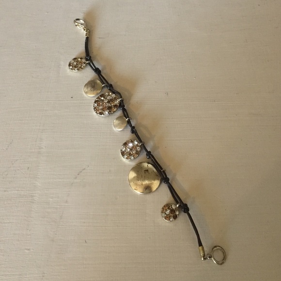 Unique bracelet from fossil.