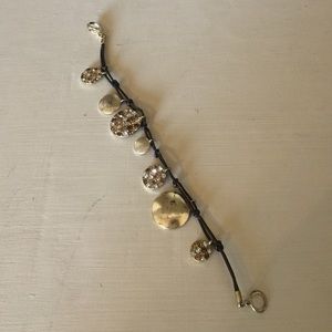 Unique bracelet from fossil.