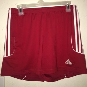 Red Adidas Shorts