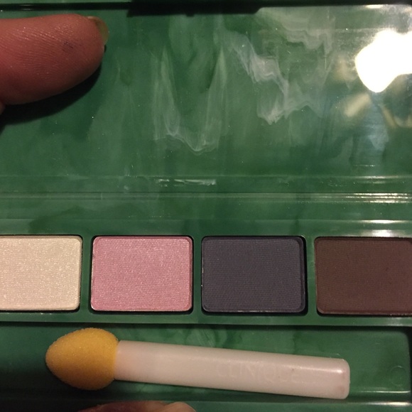 Clinique Makeup New Clinique Quad Bewitched Denimsilvereyeshadow