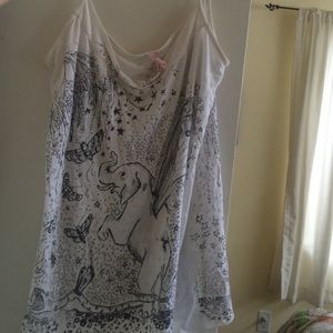 Fun printed tank top