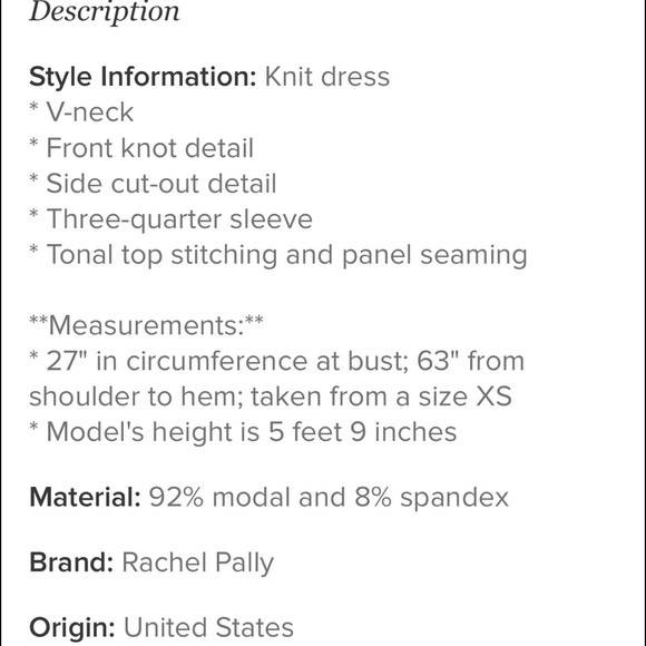 Rachel Pally BRAND NEW sold out "Henrietta dress" - Picture 4 of 4