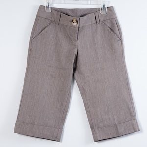 Studio Y Cuffed Dressy Capris