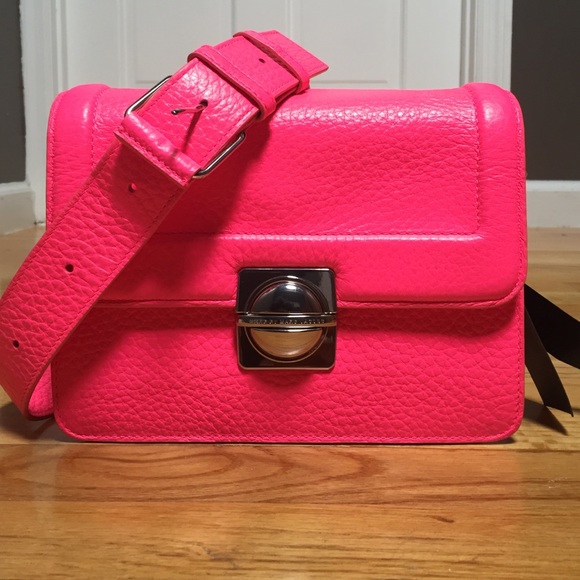 NEON PINK MARC JACOBS BAG