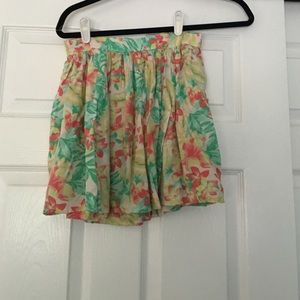 Floral skirt
