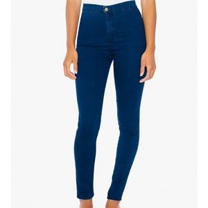 American Apparel High Waisted Easy Jean