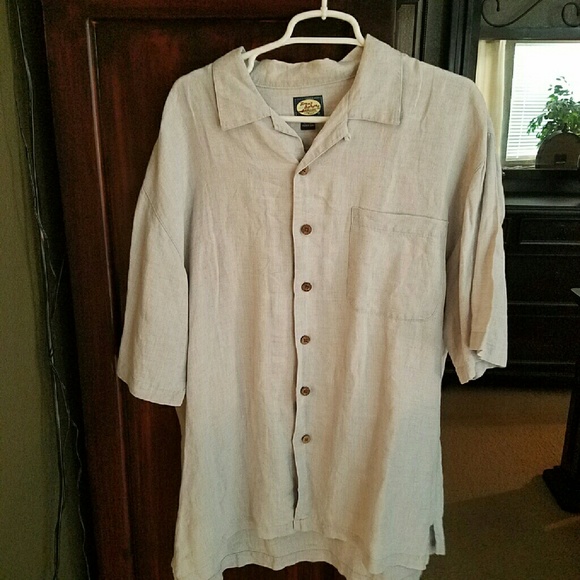 Authentic Tommy Bahama Linen shirt. Comfy! - Picture 3 of 4