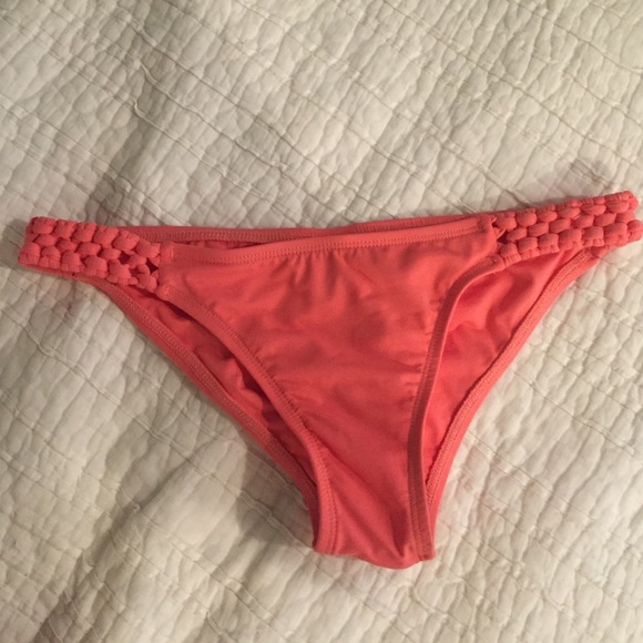 l*space swimwear orange bottoms