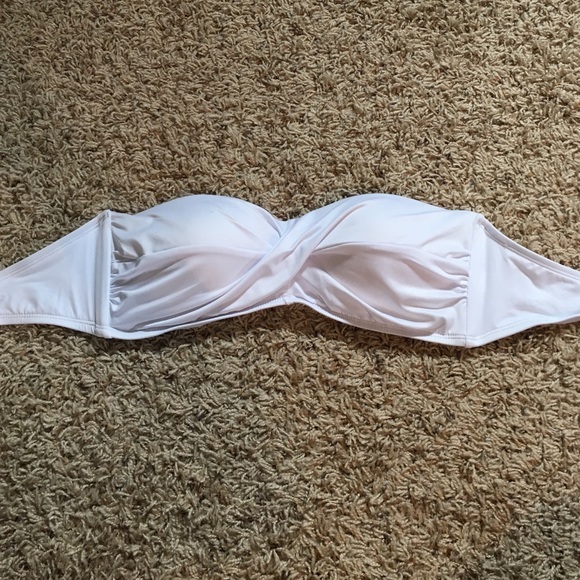 White Bathing Suit Top