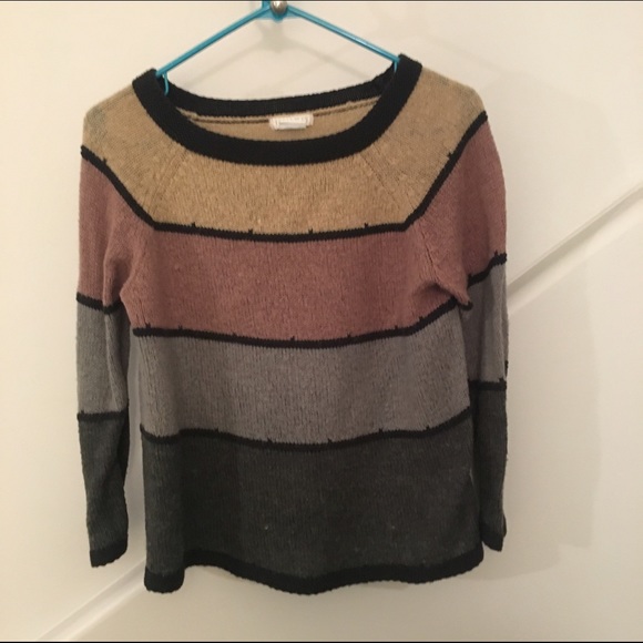 Color block sweater