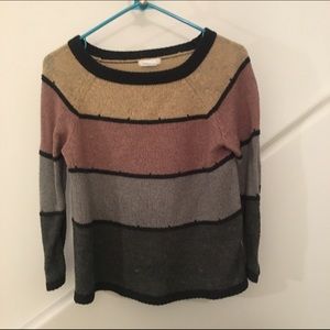 Color block sweater