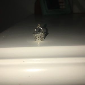 James Avery Easter basket charm