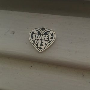James Avery sweet 13 charm