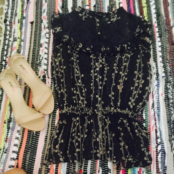 Chiffon Floral Blouse