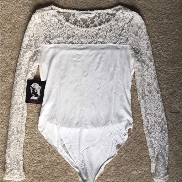 Marilyn Monroe lace bodysuit