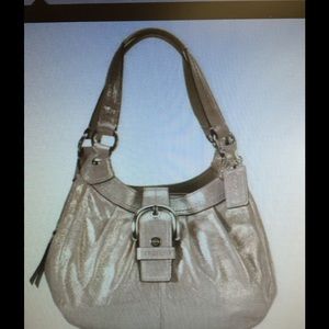 COACH HANDBAG  Irridescent Shimmery Pink