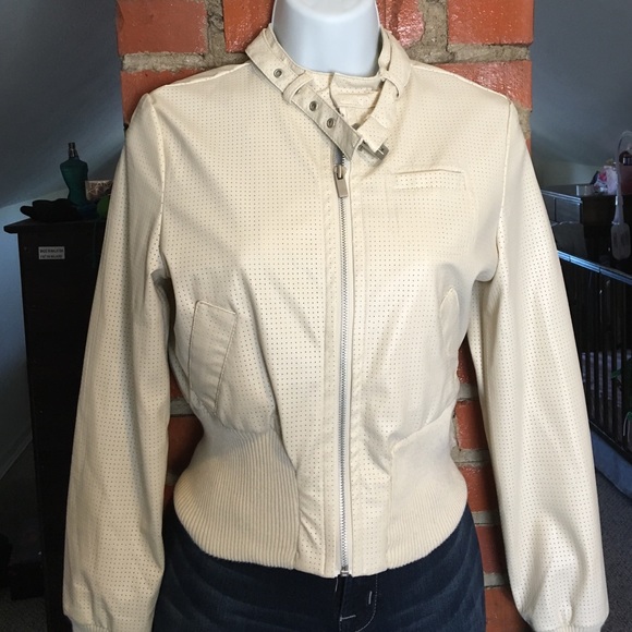 🎉3/$15!🎉 Faux leather cycle jacket (vegan) - Picture 1 of 4