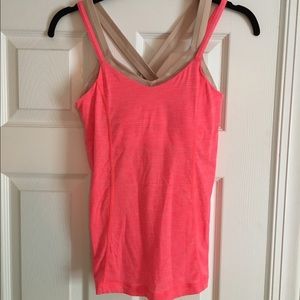 Lulu Lemon Tank with Built-in Sports Bra