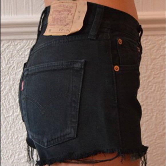 Black Levi shorts NWOT