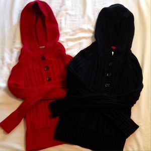 Red and Black Aeropostale Sweaters