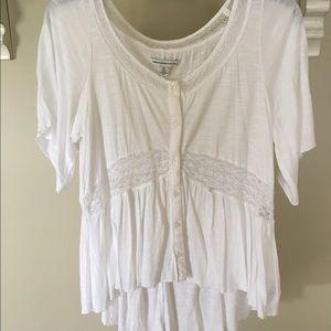 White bohemian blouse