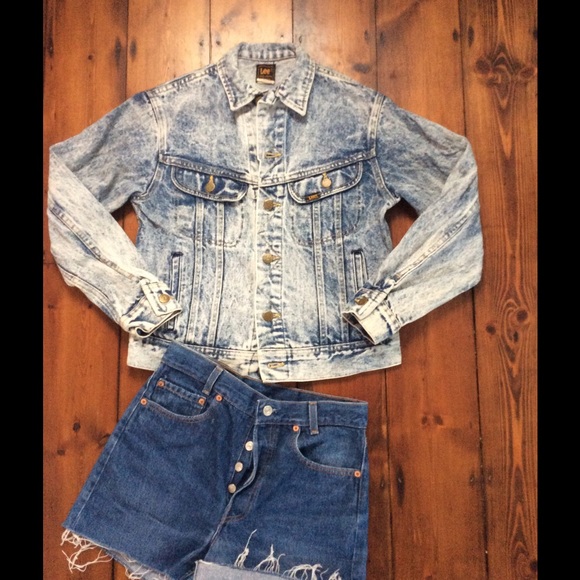 Lee Jackets & Blazers - Vintage Lee acid wash jacket SALE