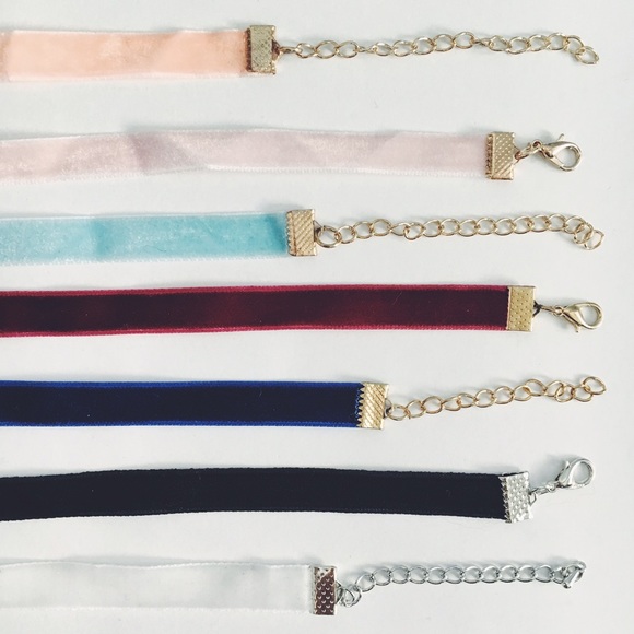 amqn Jewelry - Bundle 10 Chokers for $25! Stevie Velvet Chokers