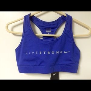 Nike -LIVESTRONG sports bra